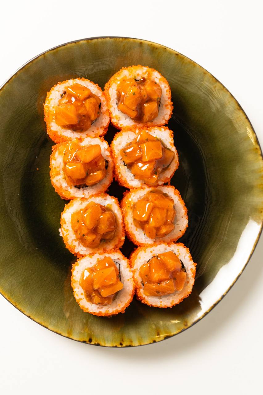 Фото Чимичури с лососем