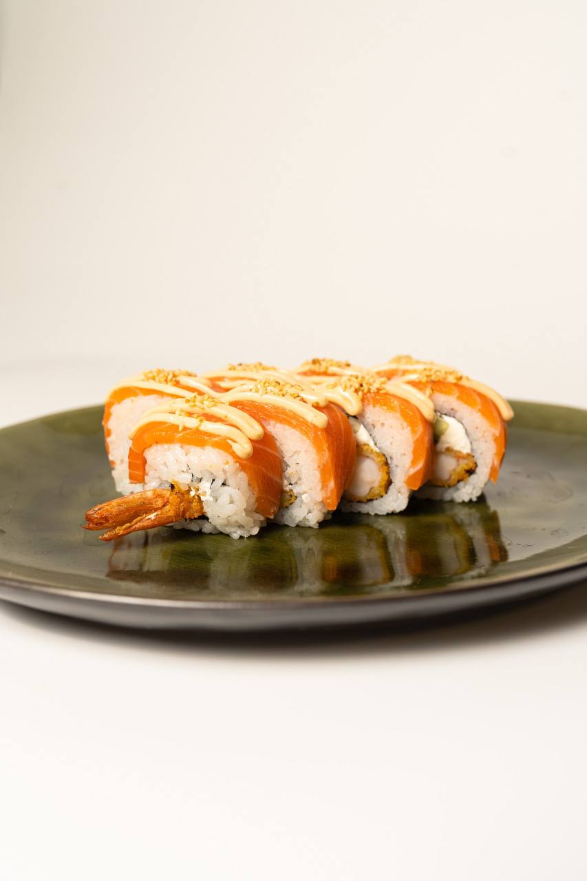 Фото Филадельфия с тигровой креветкой